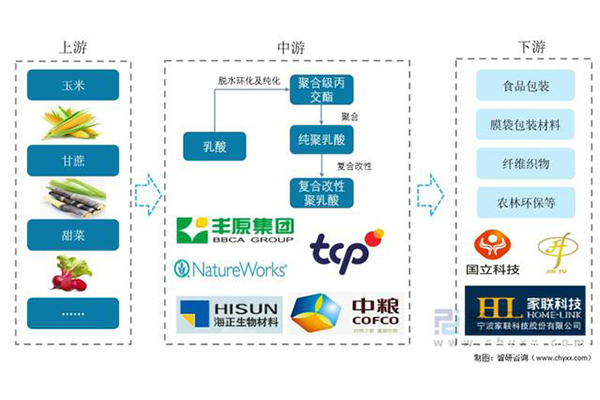 China’s polylactic acid (PLA) industry chain in 2021